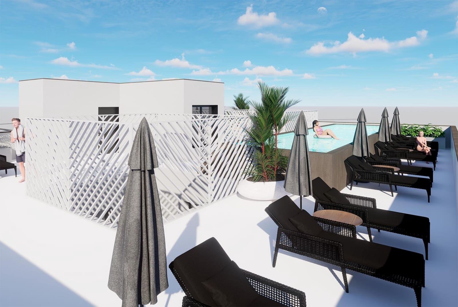 3 chambre Penthouse à vendre à Torrevieja avec piscine garage - 410 000 € (Ref: 9459151)