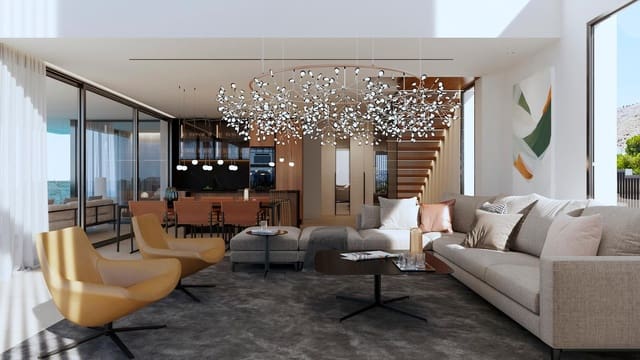 5 makuuhuone Huvila myytävänä paikassa Golf Bahía, Finestrat mukana uima-altaan 
autotalli - 2 600 000 € (Ref: 9459165)