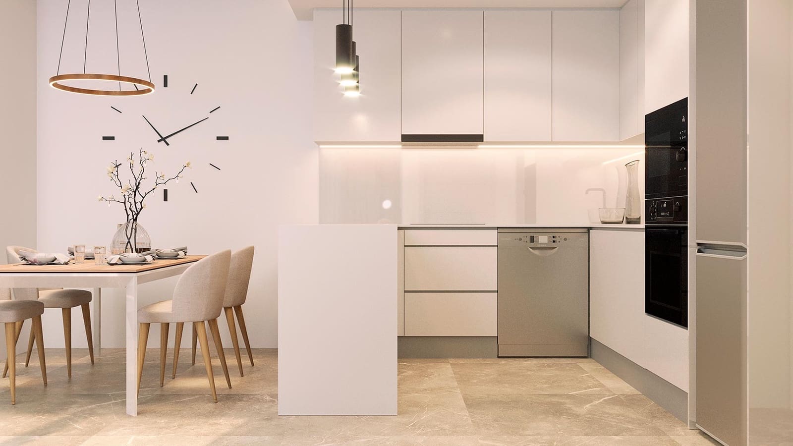 1 quarto Apartamento para venda em Torrevieja com piscina - 195 000 € (Ref: 9459166)