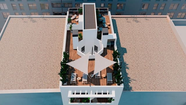 1 quarto Apartamento para venda em Las Piscinas Naturales, Torrevieja com piscina - 195 000 € (Ref: 9459166)