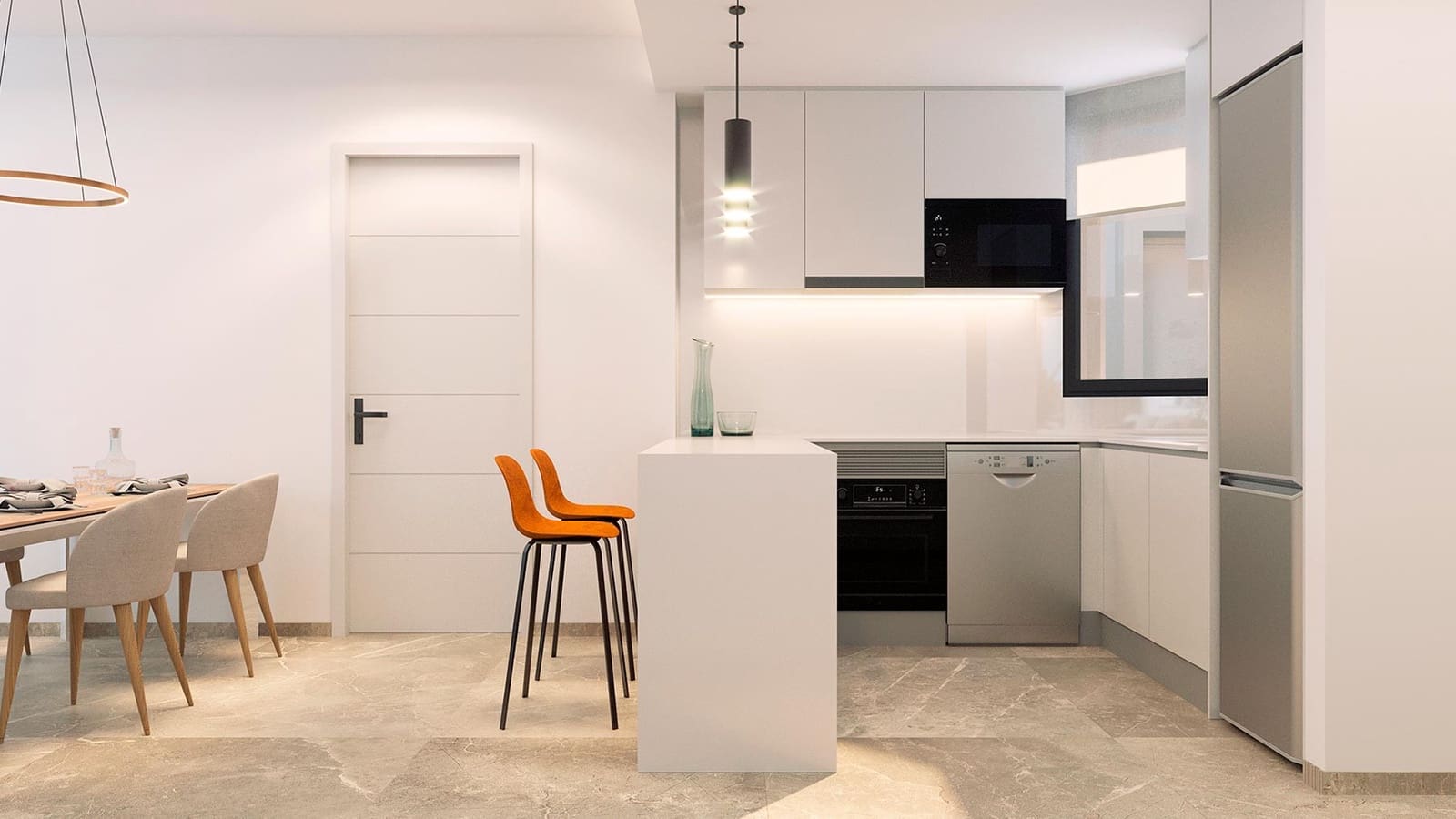 2 makuuhuone Kattohuoneisto myytävänä paikassa Torrevieja mukana uima-altaan - 380 000 € (Ref: 9459168)