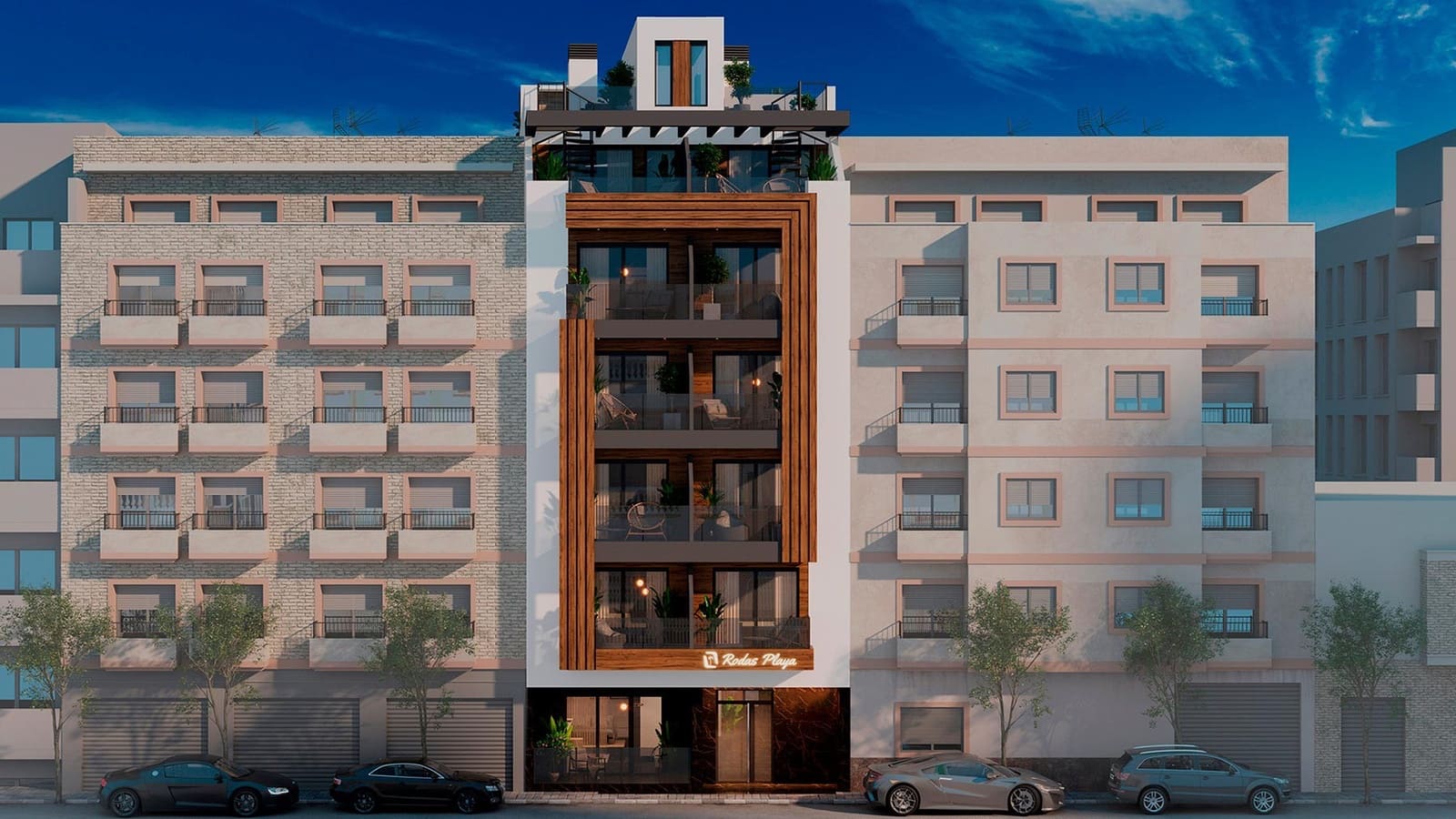 2 makuuhuone Kattohuoneisto myytävänä paikassa Torrevieja mukana uima-altaan - 380 000 € (Ref: 9459168)