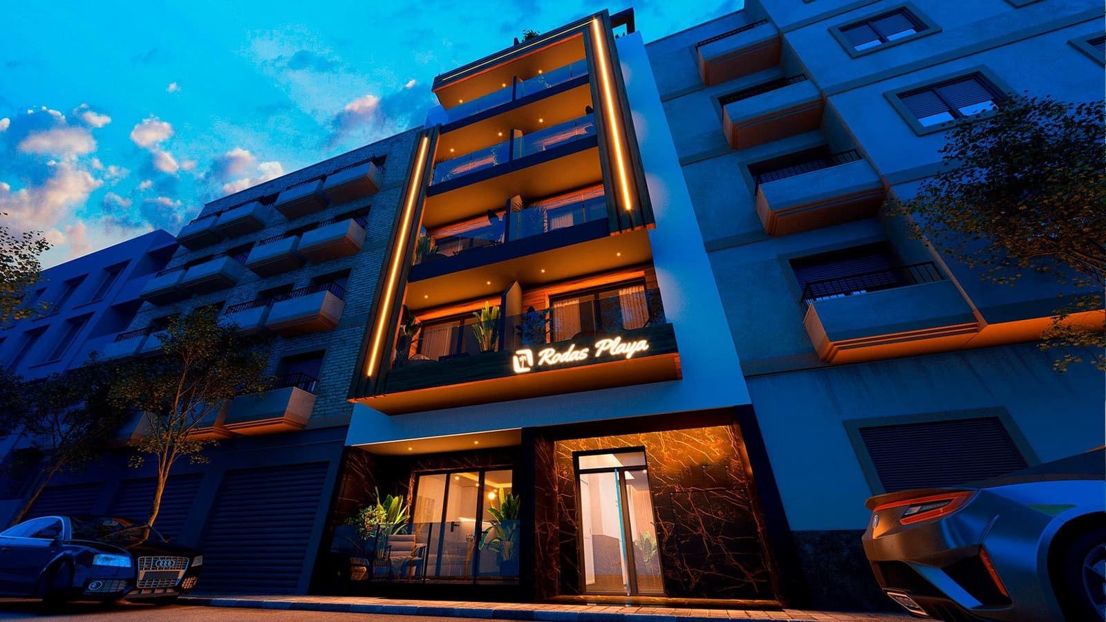 2 makuuhuone Kattohuoneisto myytävänä paikassa Torrevieja mukana uima-altaan - 380 000 € (Ref: 9459168)