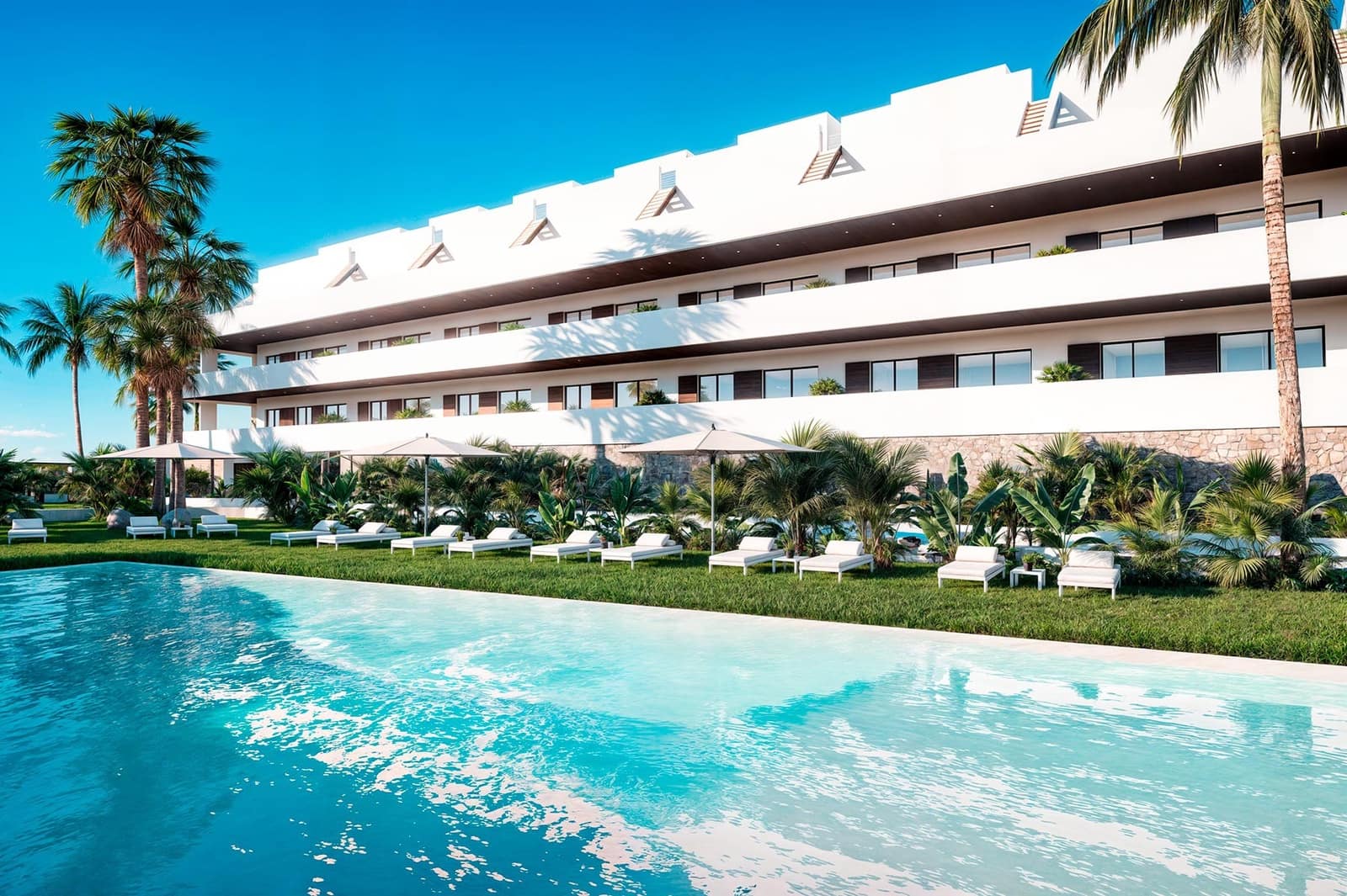 2 bedroom Penthouse for sale in Finestrat with pool garage - € 329,900 (Ref: 9459171)