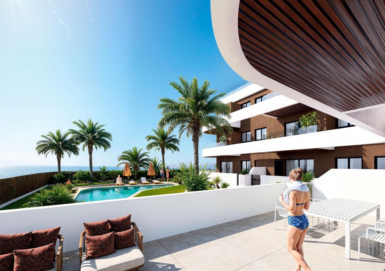 3 chambre Appartement à vendre à Guardamar del Segura avec piscine garage - 420 000 € (Ref: 9459175)