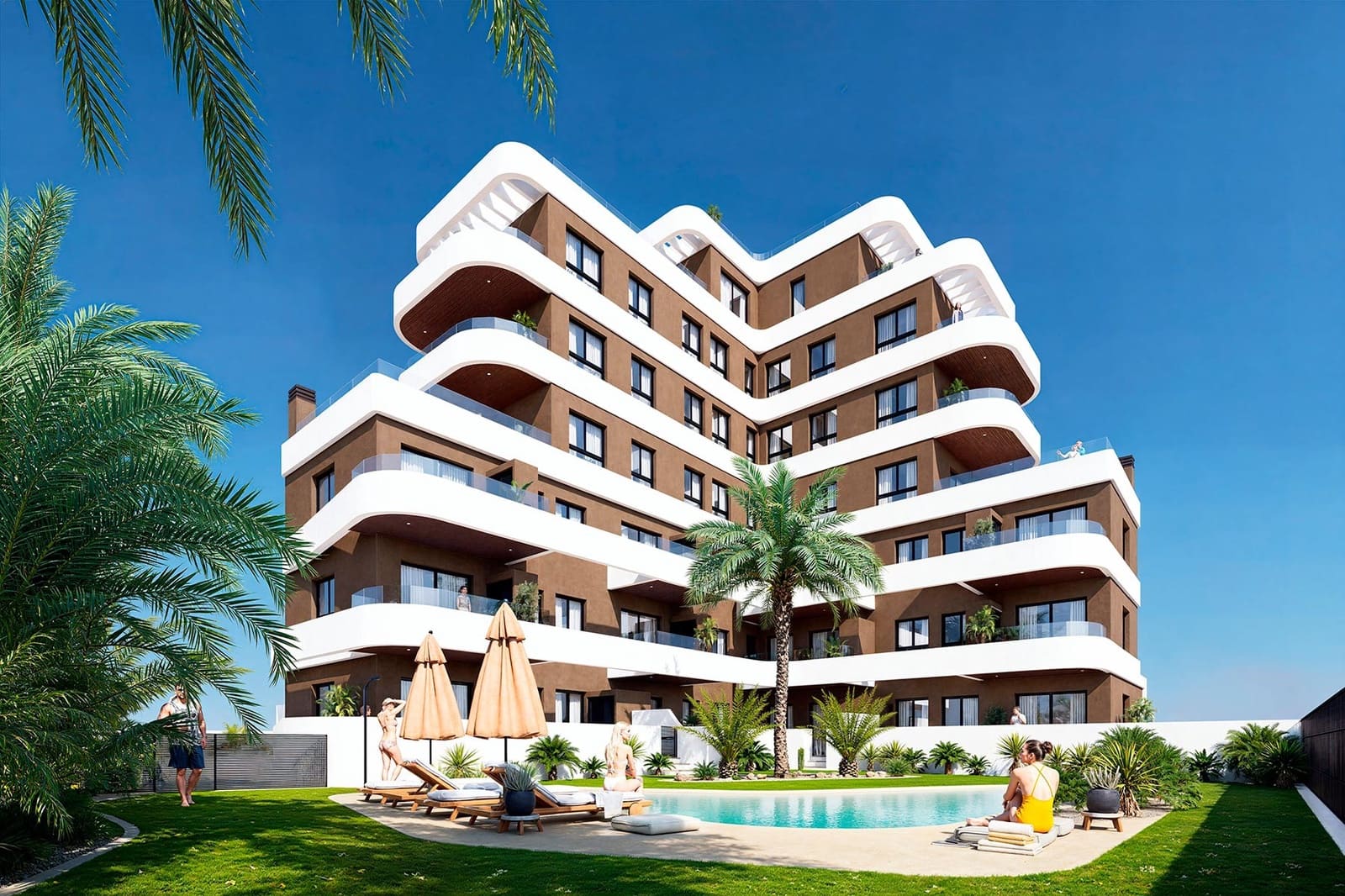 3 Zimmer Penthouse zu verkaufen in Guardamar del Segura mit Pool Garage - 690.000 € (Ref: 9459176)