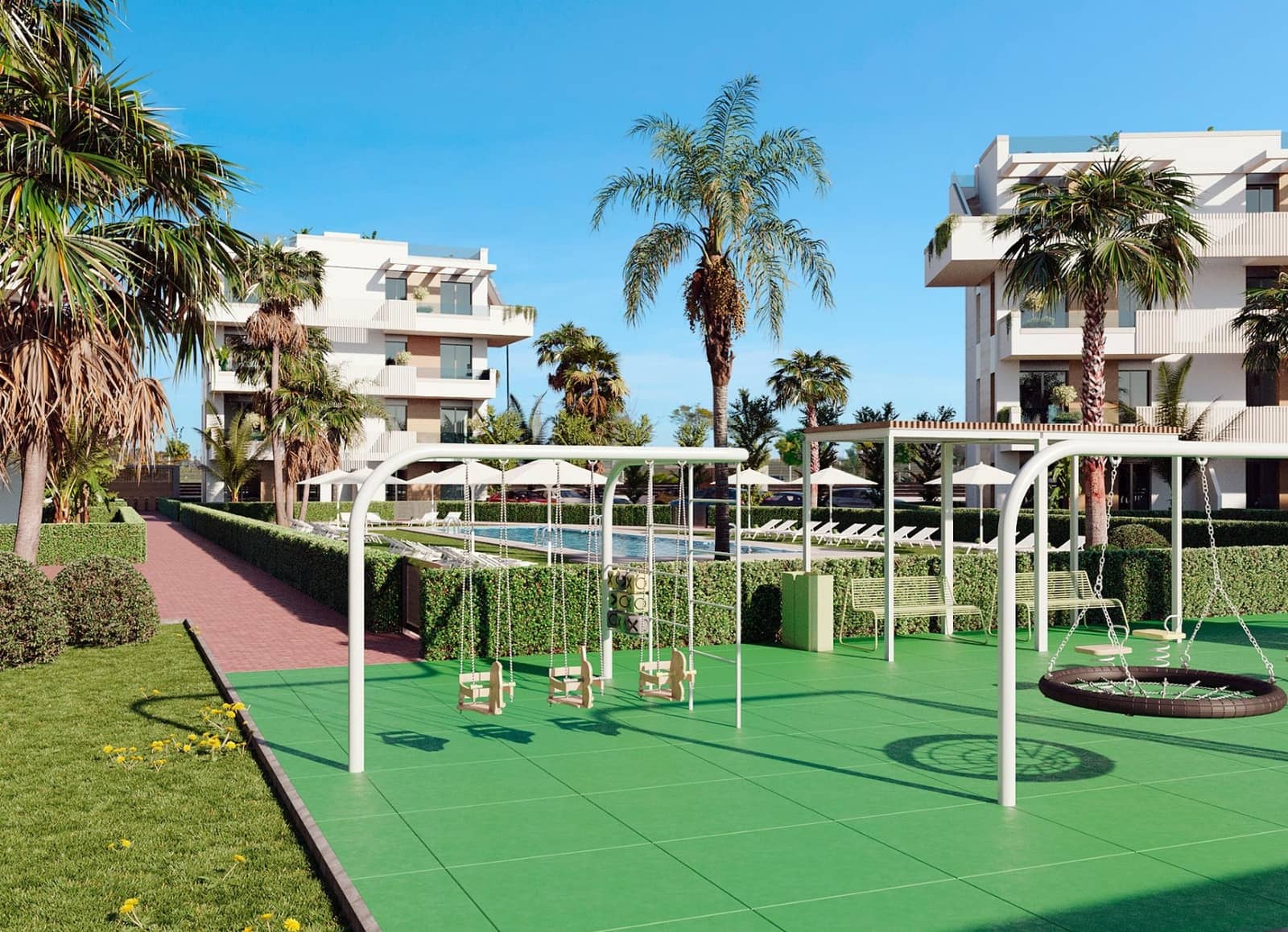 2 slaapkamer Appartement te koop in Torre-Pacheco met zwembad garage - € 281.900 (Ref: 9459198)