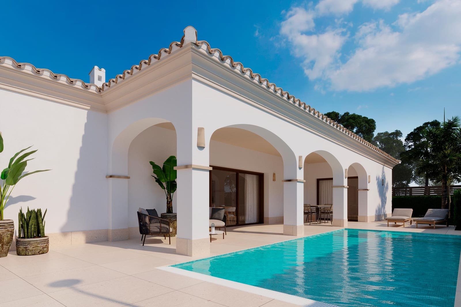 3 sovrum Villa till salu i San Pedro del Pinatar med pool garage - 809 950 € (Ref: 9459241)