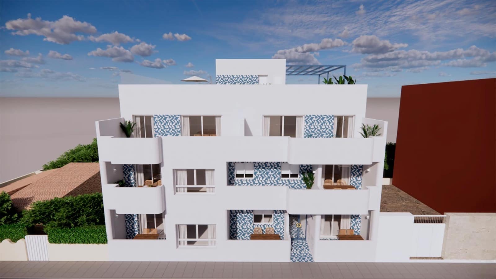 3 bedroom Penthouse for sale in Pilar de la Horadada with pool - € 378,900 (Ref: 9459277)