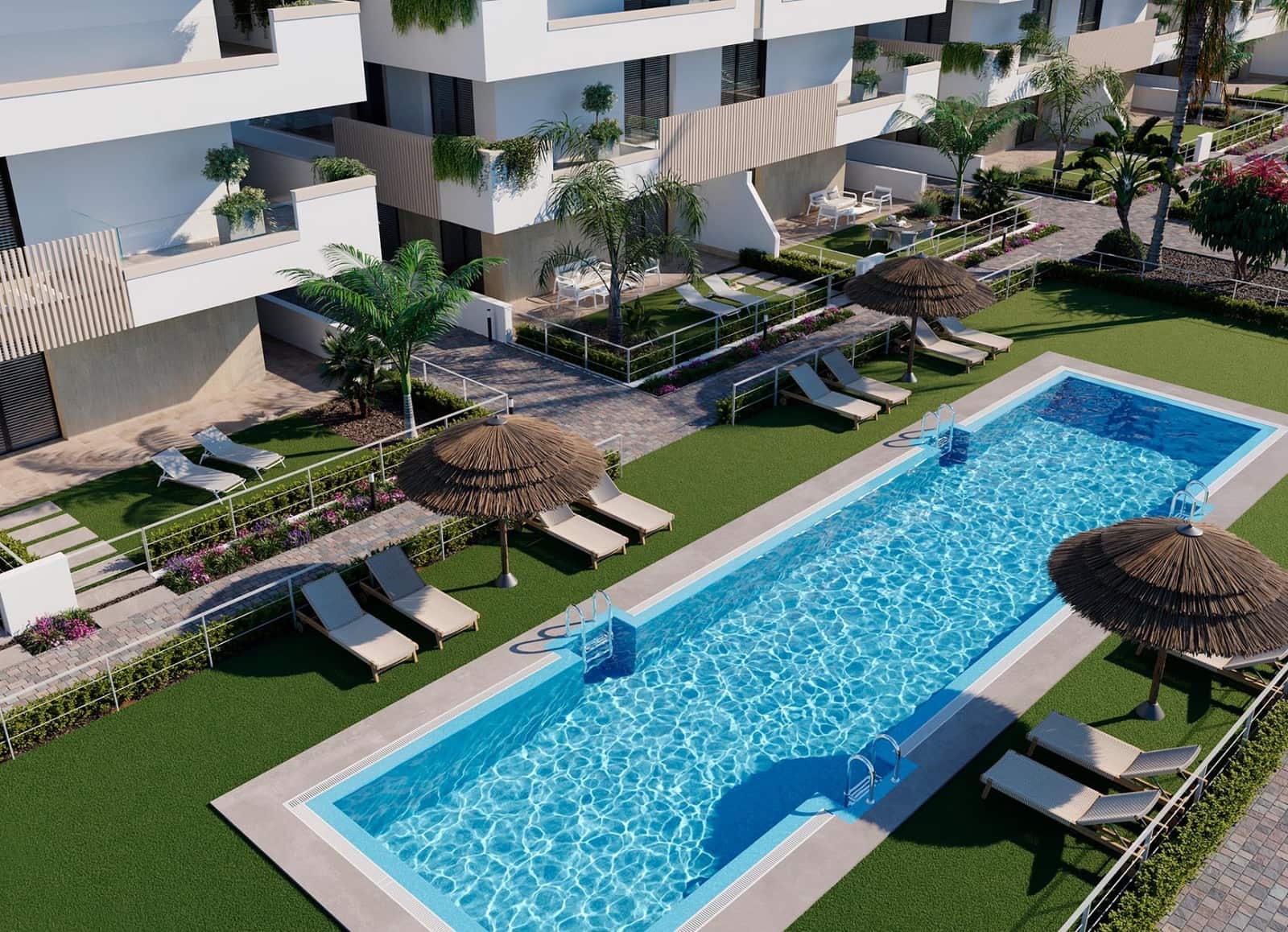 3 chambre Penthouse à vendre à Torre-Pacheco avec piscine garage - 419 900 € (Ref: 9459283)