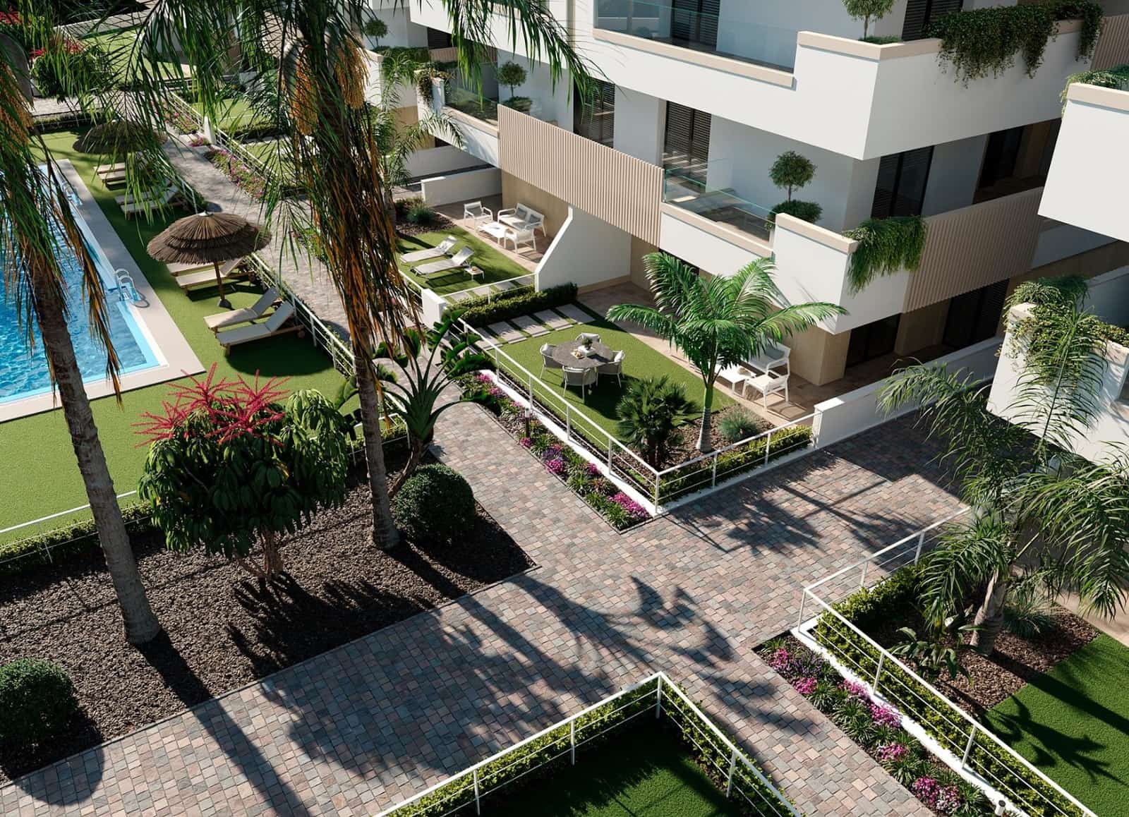 2 bedroom Apartment for sale in Torre-Pacheco with pool garage - € 309,900 (Ref: 9459285)