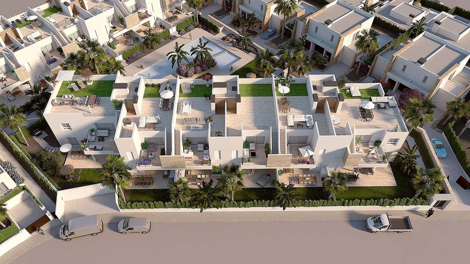 3 slaapkamer Bungalow te koop in Algorfa met zwembad - € 349.000 (Ref: 9459298)