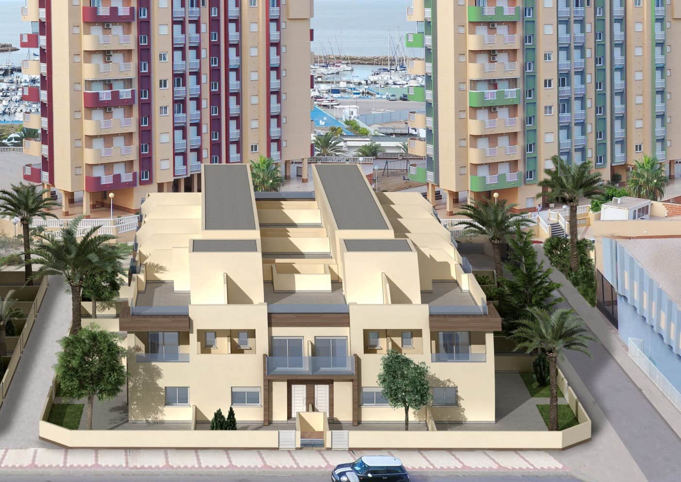 3 makuuhuone Huvila myytävänä paikassa La Manga del Mar Menor mukana uima-altaan 
autotalli - 350 000 € (Ref: 9459330)