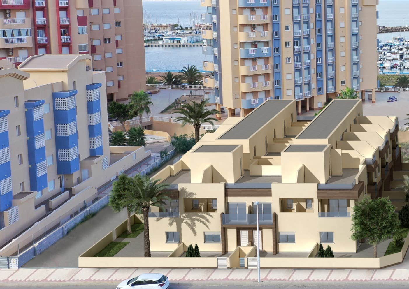 3 makuuhuone Huvila myytävänä paikassa La Manga del Mar Menor mukana uima-altaan 
autotalli - 350 000 € (Ref: 9459330)