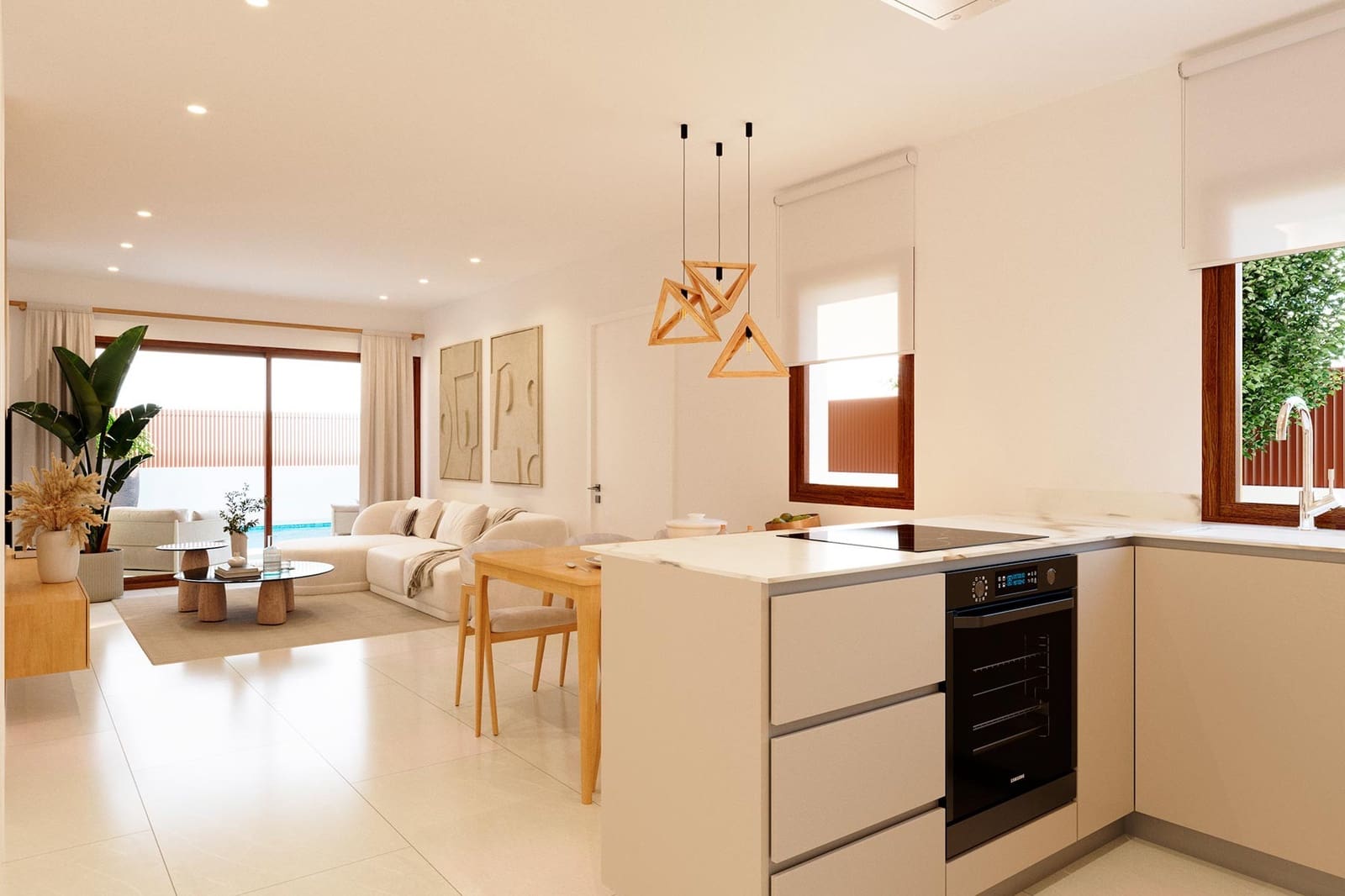 2 bedroom Villa for sale in Los Montesinos with pool garage - € 351,000 (Ref: 9459353)