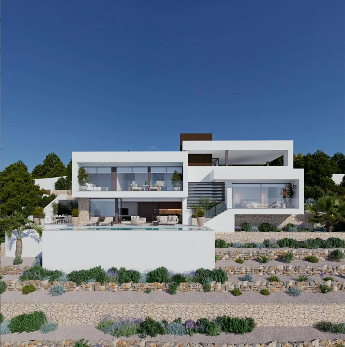 4 sovrum Villa till salu i Altea med pool garage - 2 345 000 € (Ref: 9459702)
