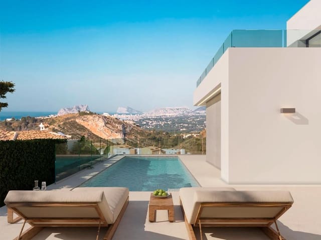 3 soveværelse Villa til salg i Cumbre del Sol, Benitachell / Benitatxell med swimmingpool - € 1.590.000 (Ref: 9459703)