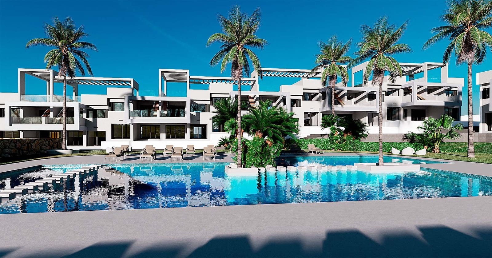 3 Zimmer Bungalow zu verkaufen in Finestrat mit Pool Garage - 379.900 € (Ref: 9492752)