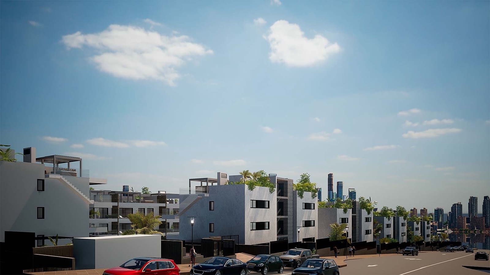 2 bedroom Penthouse for sale in Finestrat with pool garage - € 425,000 (Ref: 9500067)