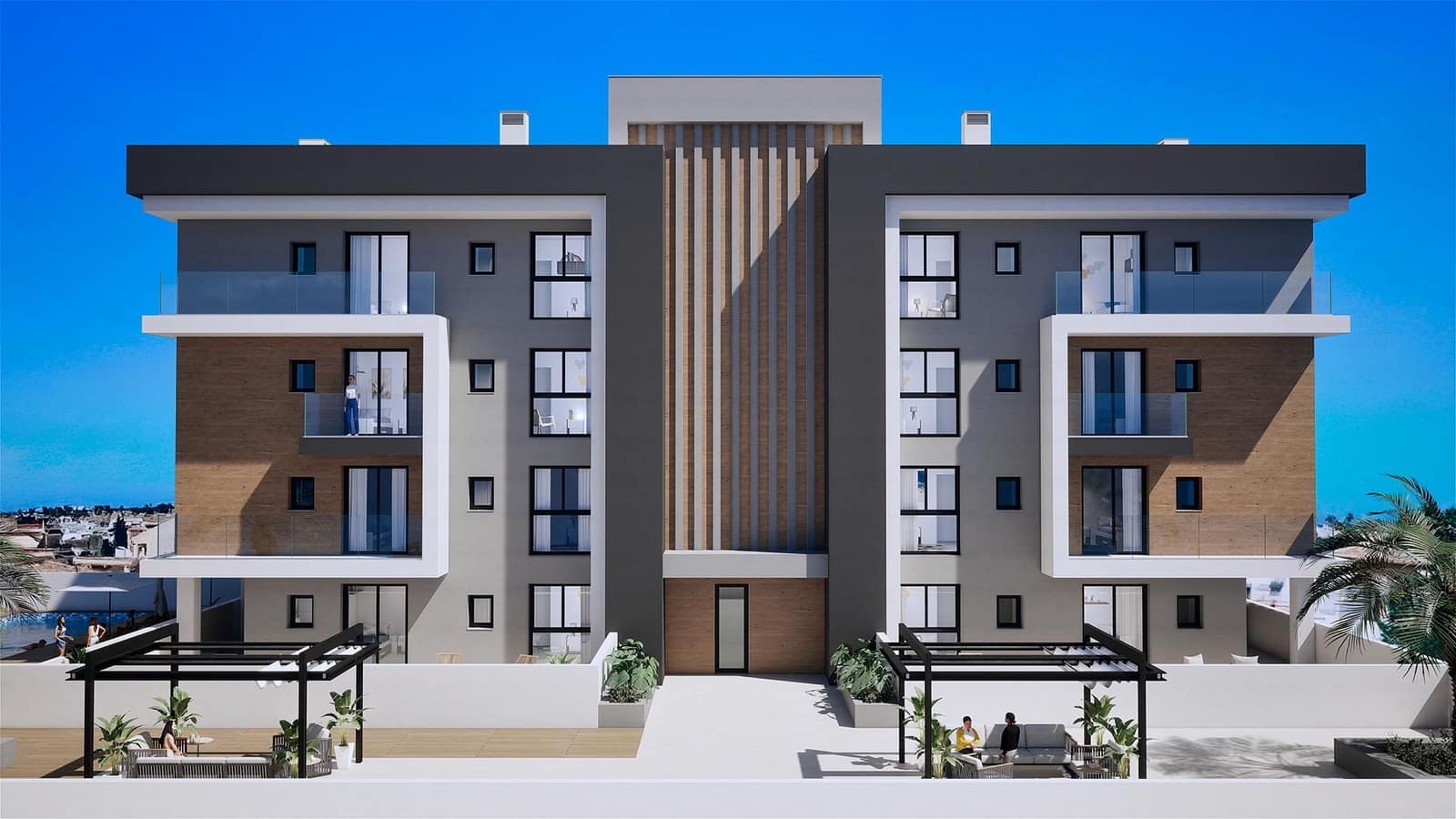 3 Zimmer Apartment zu verkaufen in Los Narejos mit Pool - 324.900 € (Ref: 9525590)