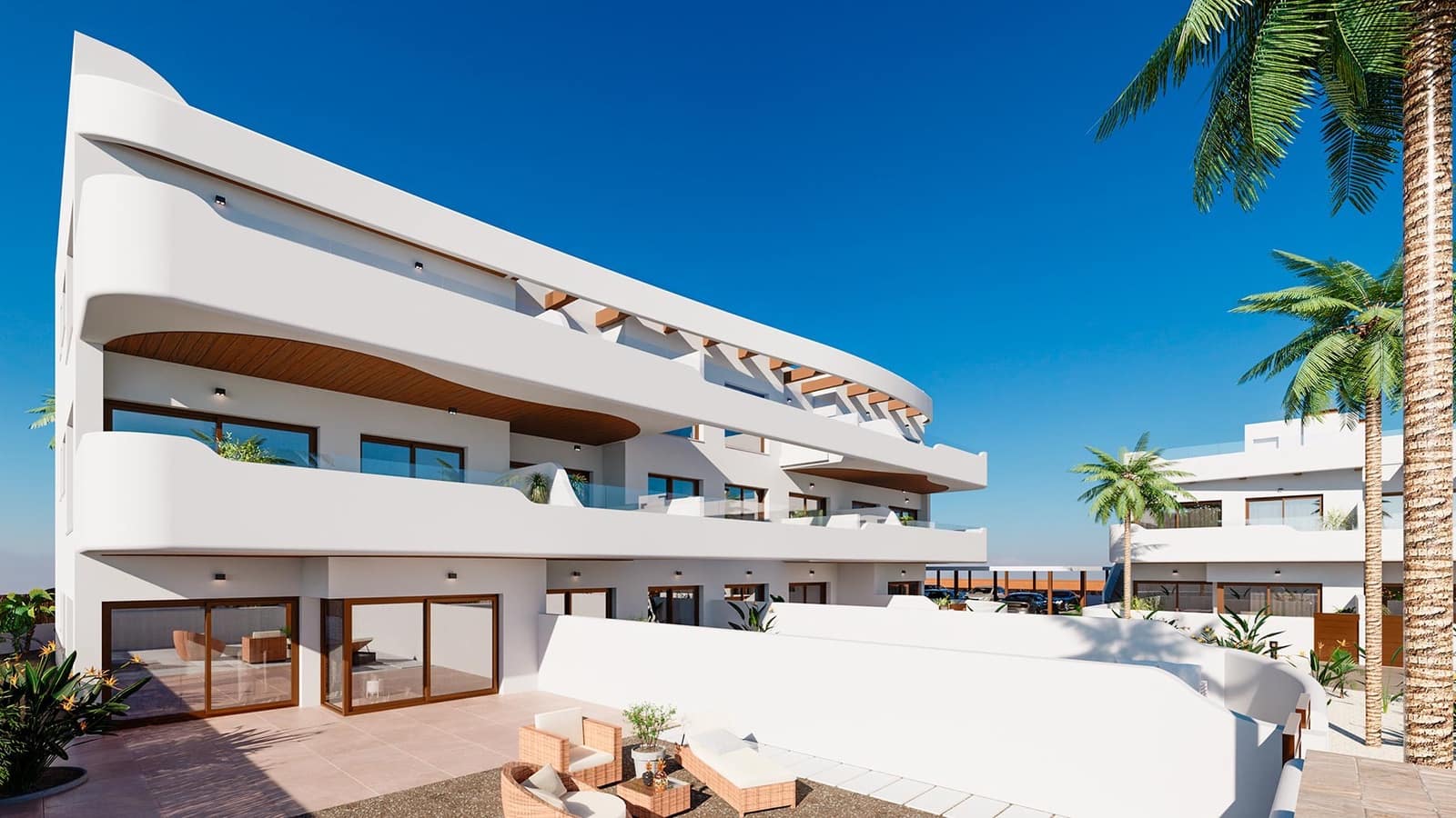 2 soveværelse Penthouse til salg i Los Alcazares med swimmingpool garage - € 339.900 (Ref: 9526095)