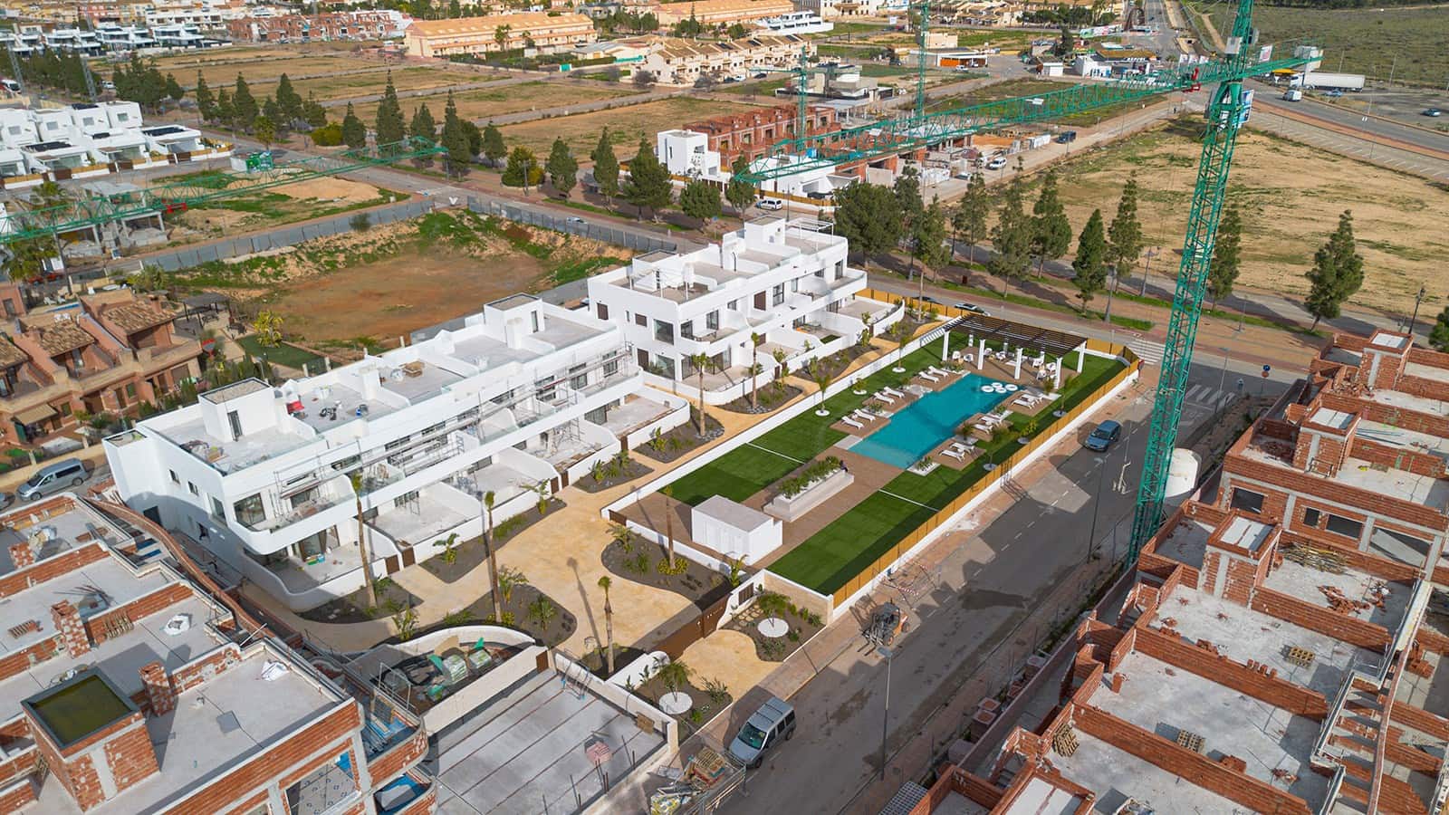 2 soveværelse Penthouse til salg i Los Alcazares med swimmingpool garage - € 339.900 (Ref: 9526095)