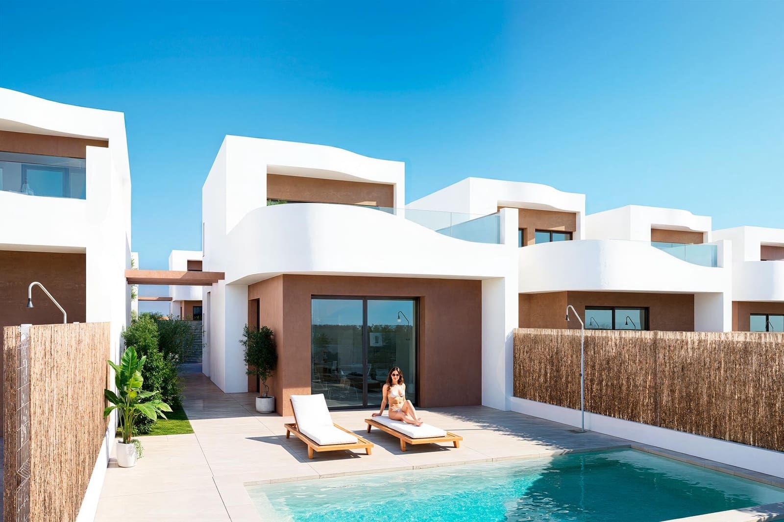 Chalet de 3 habitaciones en Los Montesinos en venta con piscina garaje - 445.000 € (Ref: 9528886)