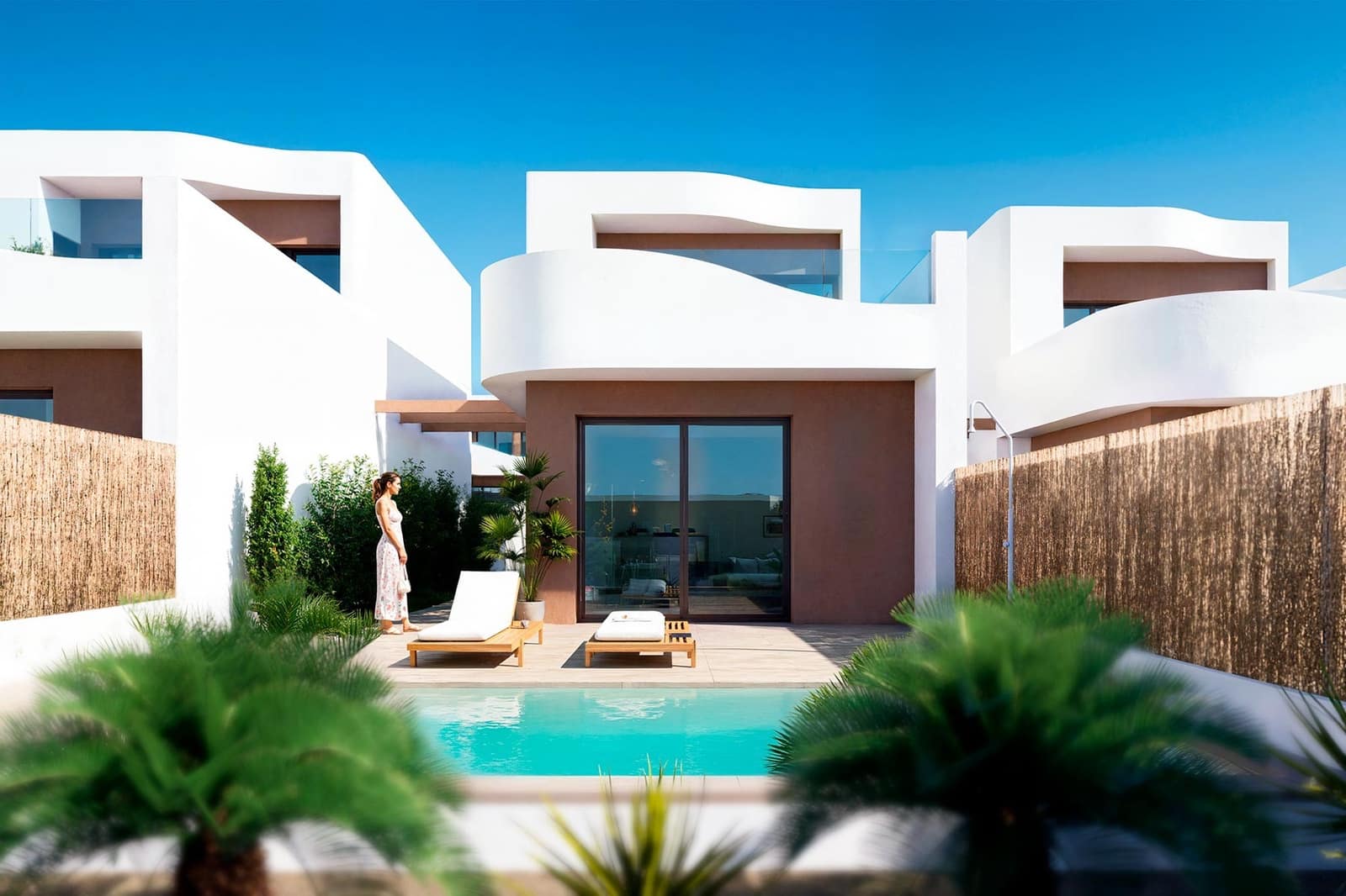 Chalet de 3 habitaciones en Los Montesinos en venta con piscina garaje - 445.000 € (Ref: 9528886)