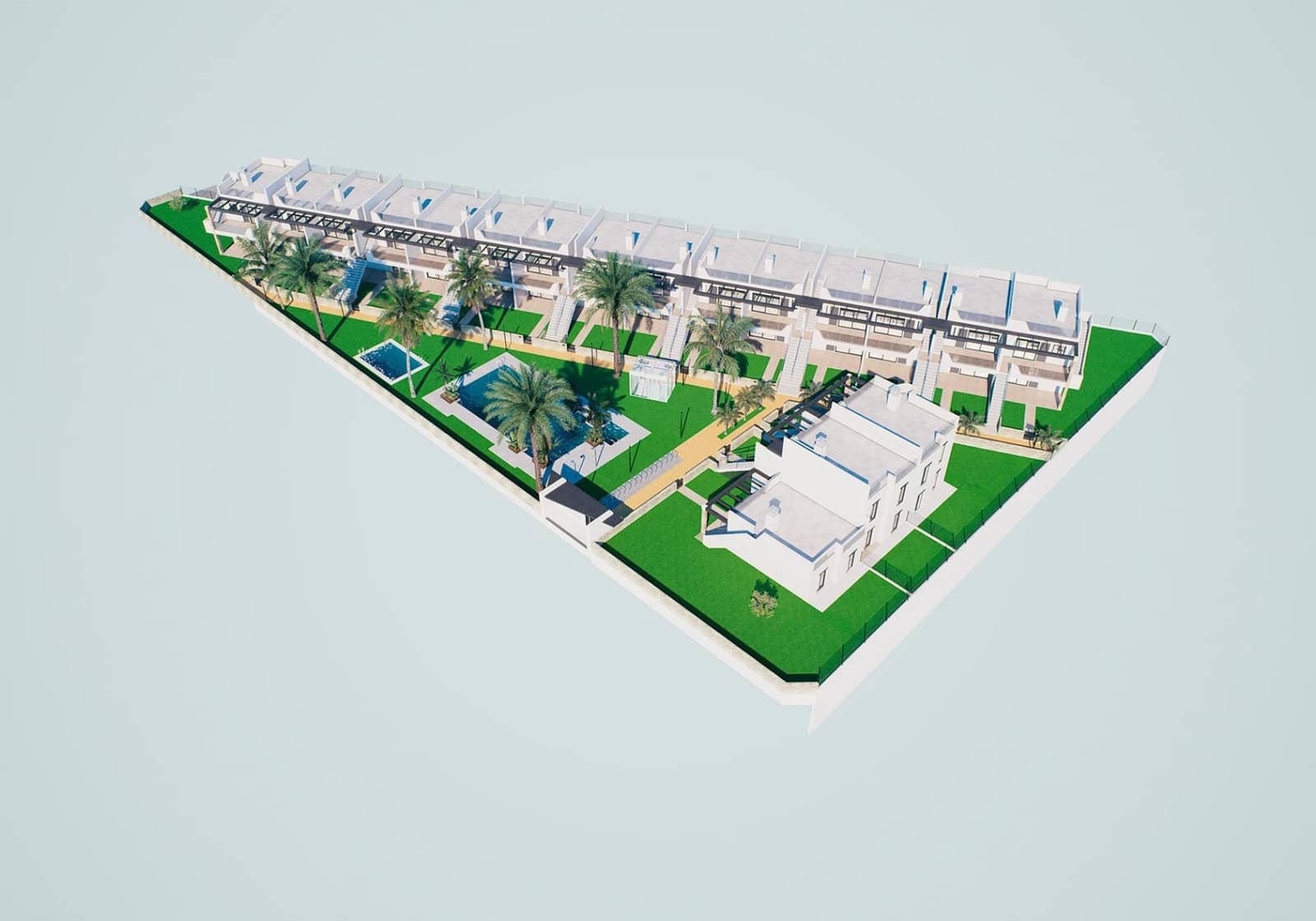 2 soverom Bungalow til salgs i Pilar de la Horadada med svømmebasseng garasje - € 296 000 (Ref: 9531984)