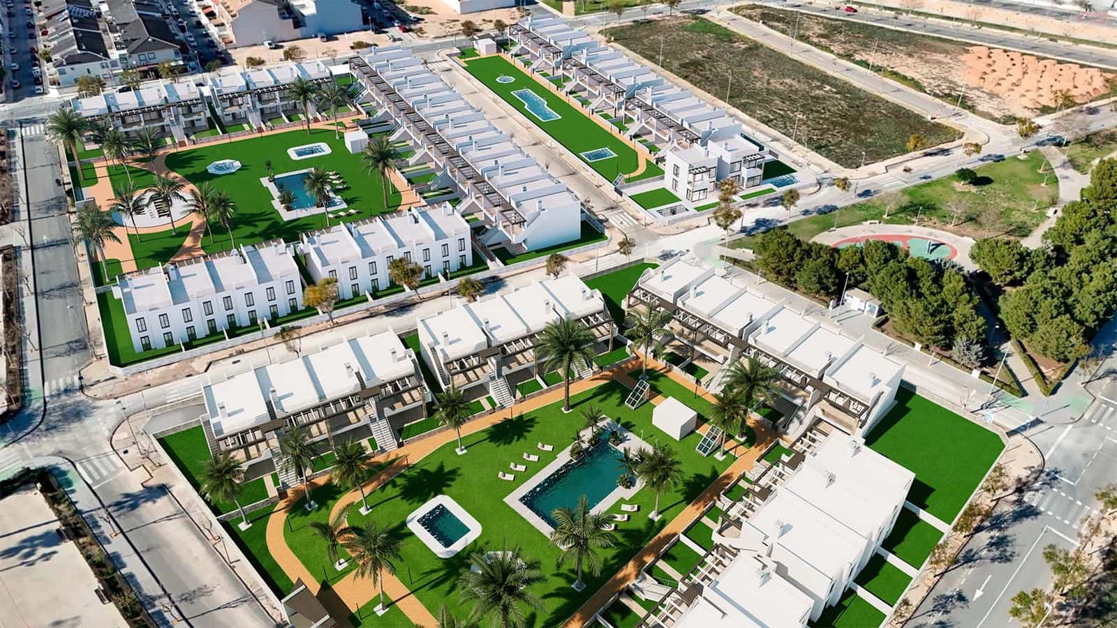 2 soverom Bungalow til salgs i Pilar de la Horadada med svømmebasseng garasje - € 296 000 (Ref: 9531984)