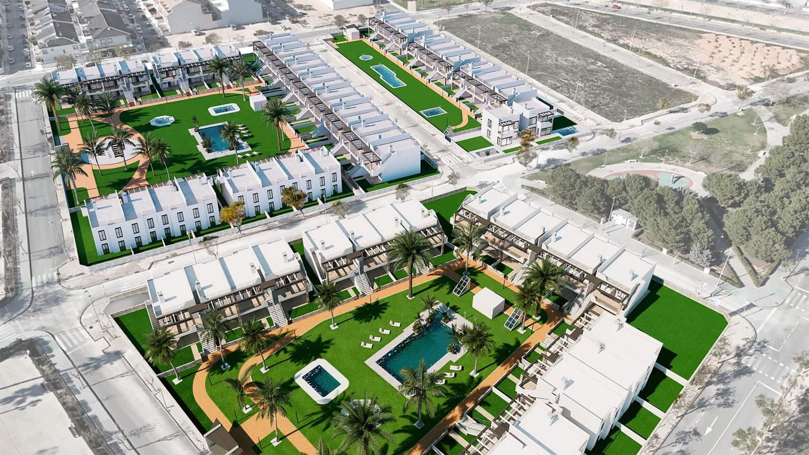 2 soverom Bungalow til salgs i Pilar de la Horadada med svømmebasseng garasje - € 296 000 (Ref: 9532284)