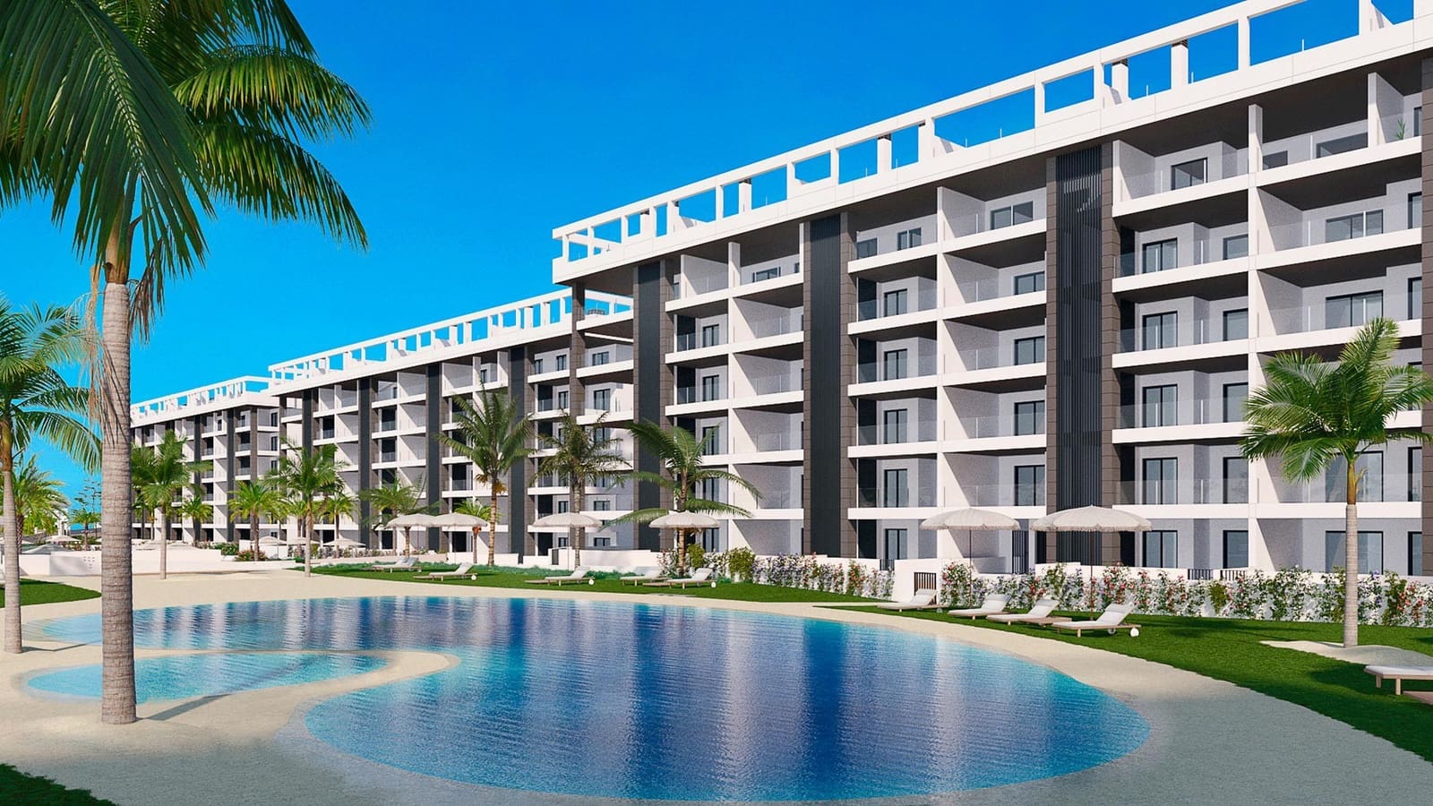 2 quarto Apartamento para venda em La Mata com piscina garagem - 325 000 € (Ref: 9538903)