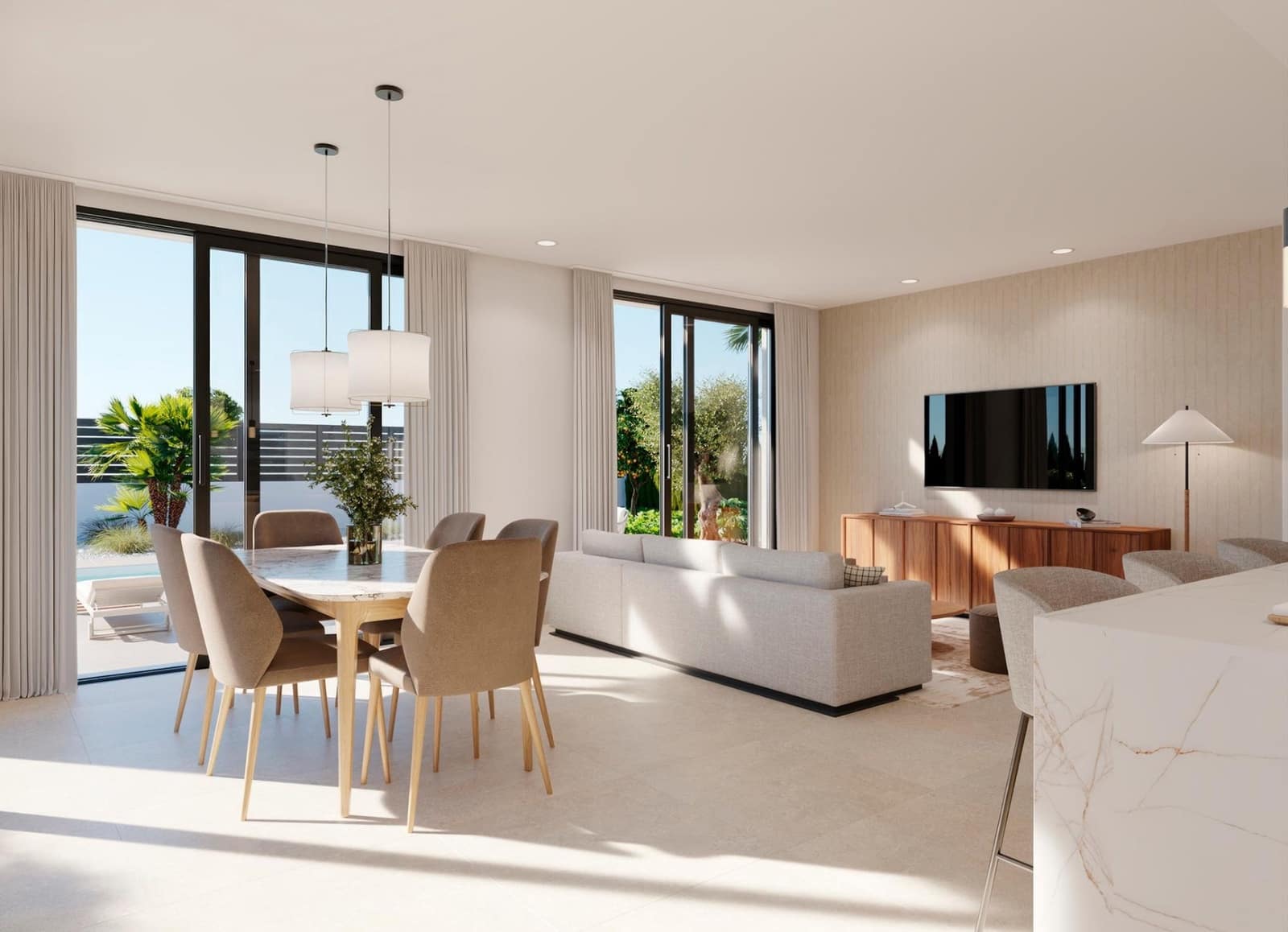 2 quarto Moradia para venda em Fuente Alamo de Murcia com piscina garagem - 279 900 € (Ref: 9544028)