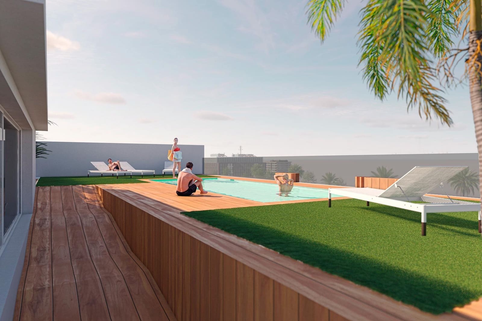 2 quarto Apartamento para venda em Lo Pagan com piscina - 229 900 € (Ref: 9598105)