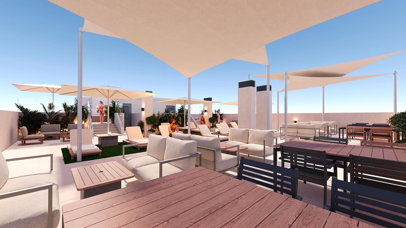 1 soverom Penthouse til salgs i San Miguel de Salinas med svømmebasseng - € 140 000 (Ref: 9633707)