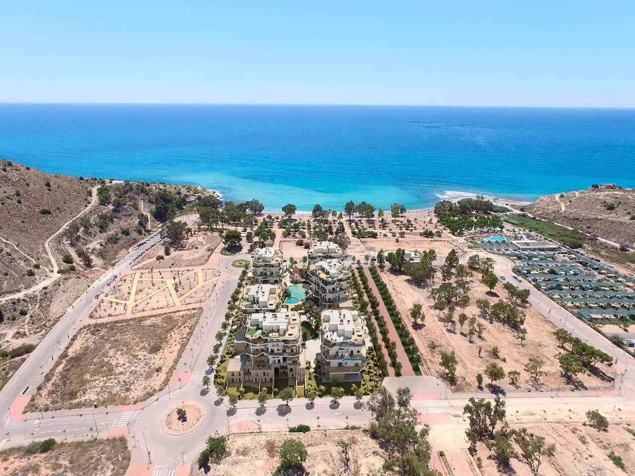 1 slaapkamer Appartement te koop in La Villajoyosa / Vila Joiosa met zwembad garage - € 340.000 (Ref: 9678171)