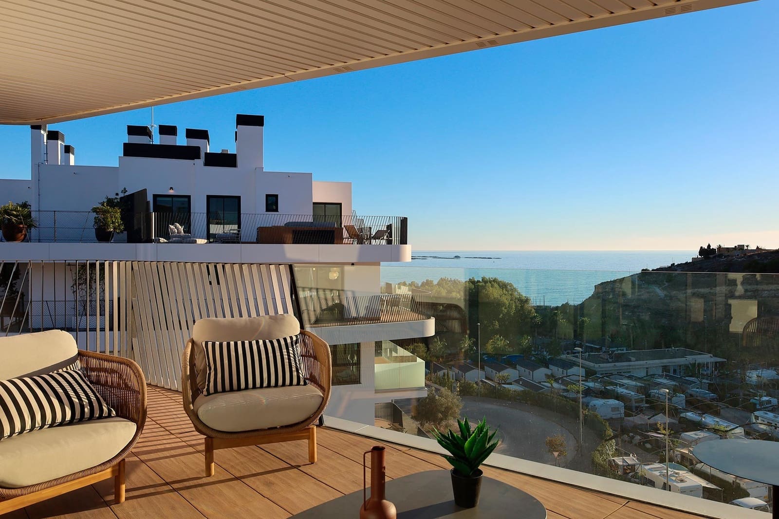 1 slaapkamer Appartement te koop in La Villajoyosa / Vila Joiosa met zwembad garage - € 340.000 (Ref: 9678171)