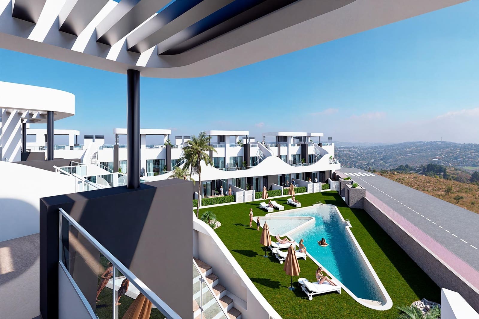 2 slaapkamer Bungalow te koop in San Fulgencio met zwembad garage - € 227.900 (Ref: 9679131)