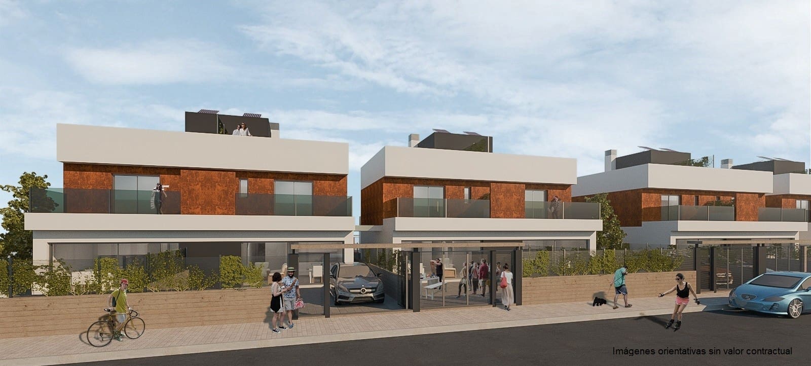 Chalet de 3 habitaciones en Pilar de la Horadada en venta con piscina garaje - 425.900 € (Ref: 9685228)