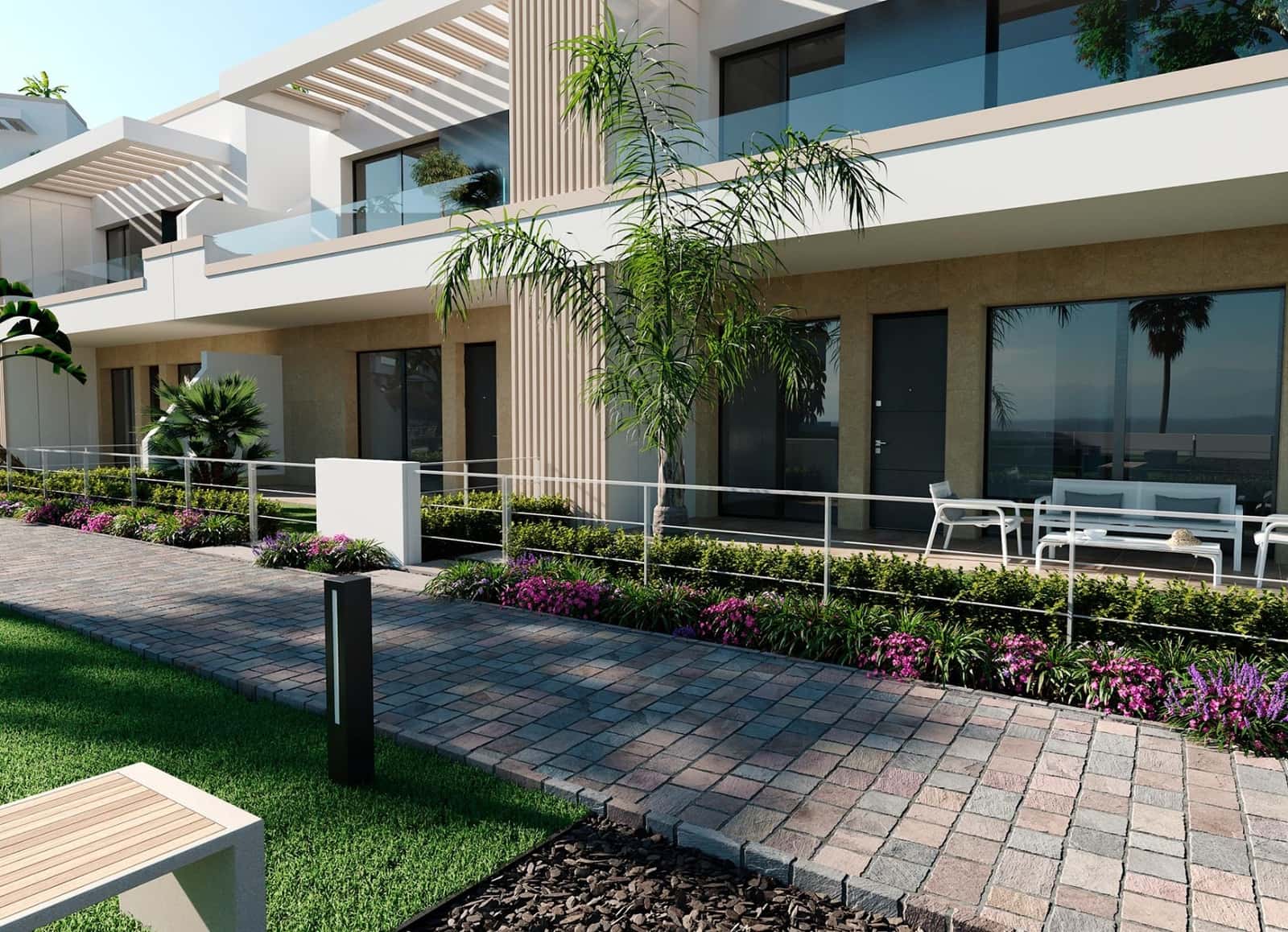 2 sypialnia Bungalow na sprzedaż w Torre-Pacheco z basenem garażem - 334 900 € (Ref: 9688571)