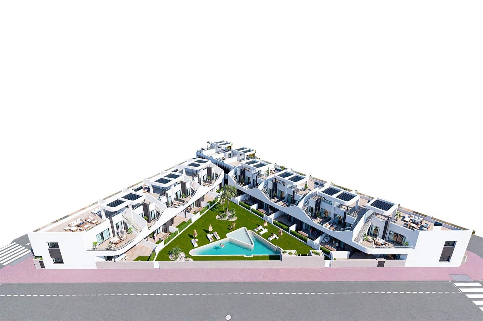 2 soverom Bungalow til salgs i San Fulgencio med svømmebasseng garasje - € 261 900 (Ref: 9730627)