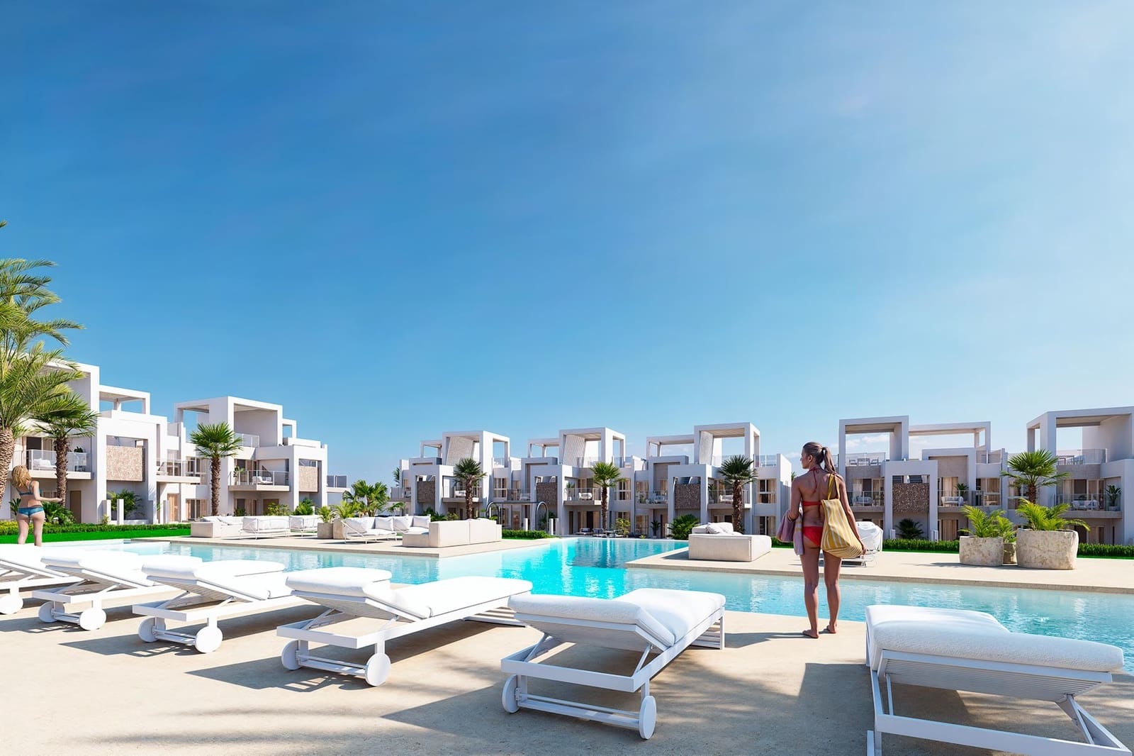 Bungalow de 3 habitaciones en Ciudad Quesada en venta con piscina garaje - 319.000 € (Ref: 9734010)