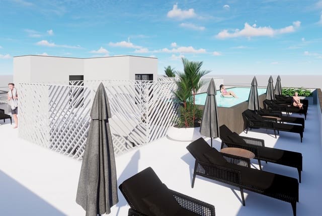 2 soverom Penthouse til salgs i Playa del Acequión, Torrevieja med svømmebasseng garasje - € 405 000 (Ref: 9753574)