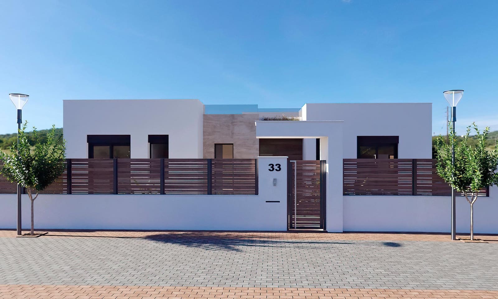 3 chambre Villa/Maison à vendre à Hacienda del Alamo avec piscine garage - 439 900 € (Ref: 9805420)