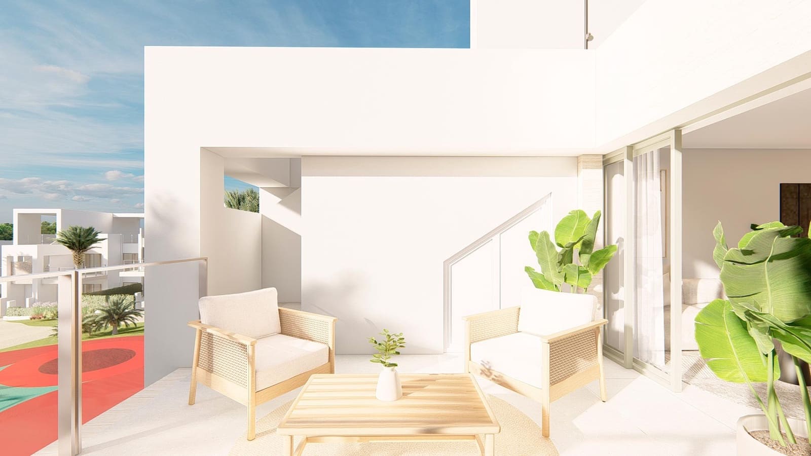 2 makuuhuone Bungalow myytävänä paikassa Ciudad Quesada mukana uima-altaan 
autotalli - 351 000 € (Ref: 9816143)