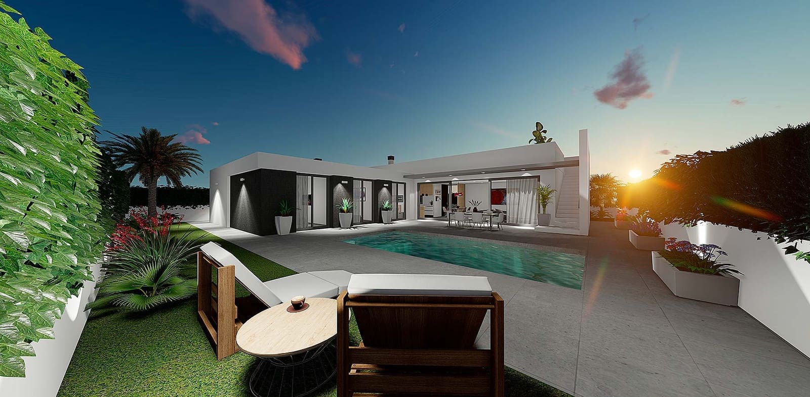 Chalet de 3 habitaciones en San Juan de los Terreros en venta con piscina garaje - 585.000 € (Ref: 9816507)
