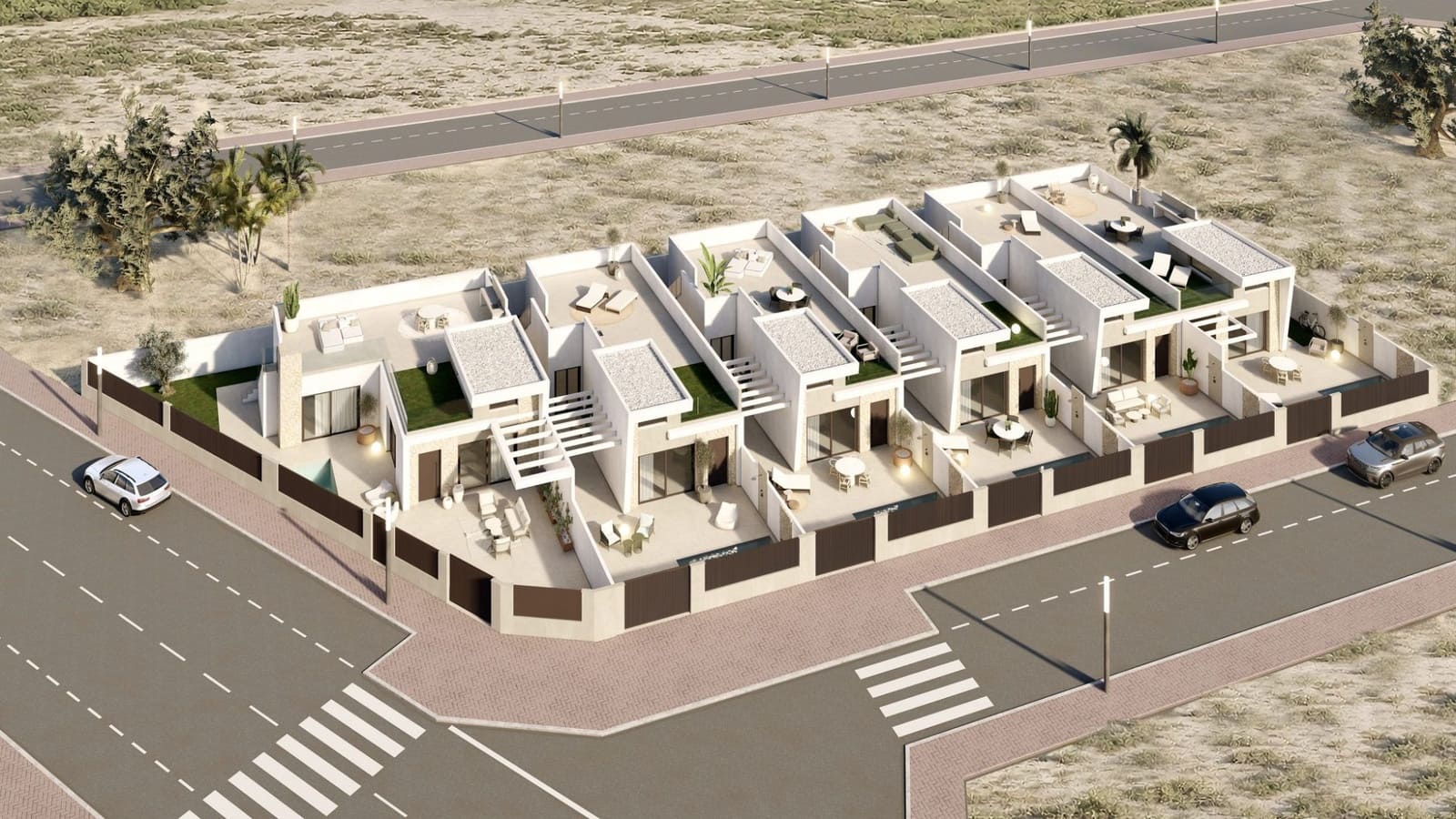 3 soveværelse Villa til salg i Los Alcazares med swimmingpool garage - € 453.000 (Ref: 9830279)
