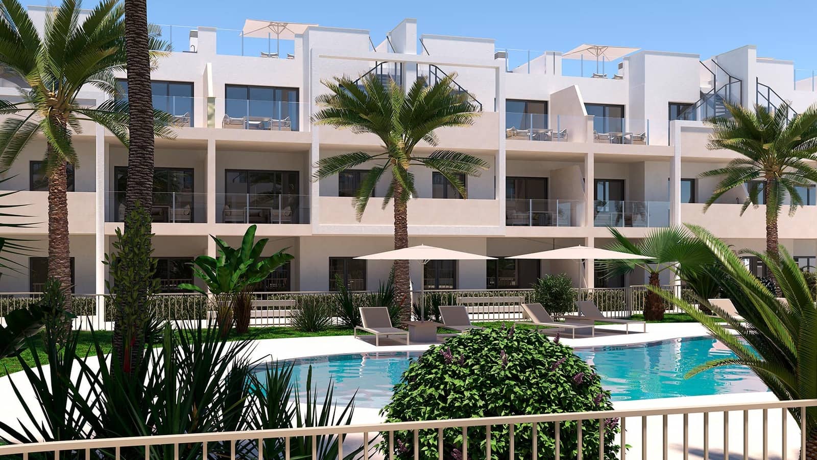 2 chambre Penthouse à vendre à San Cayetano avec piscine garage - 277 900 € (Ref: 9832882)