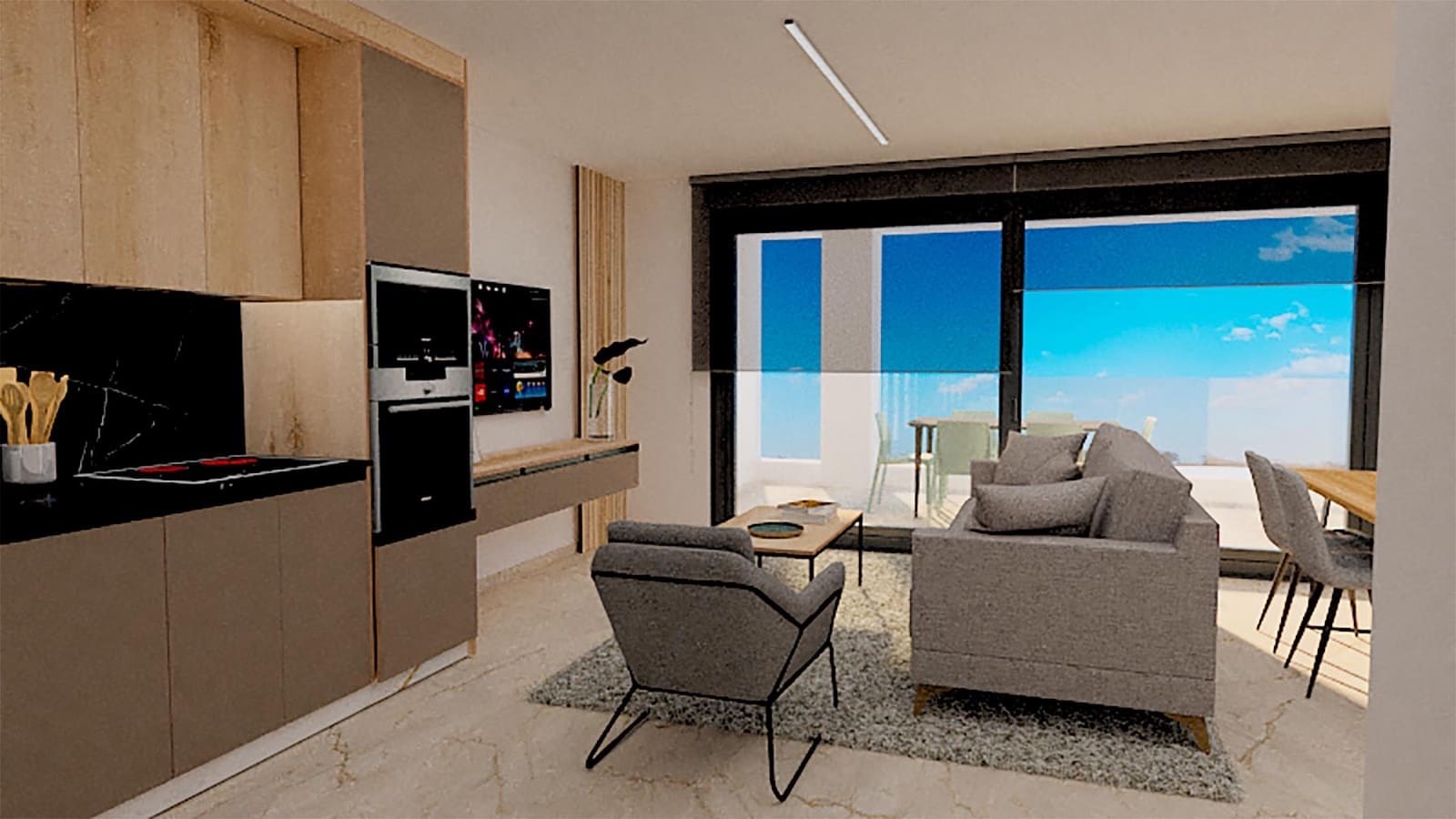 2 Zimmer Apartment zu verkaufen in Pilar de la Horadada mit Pool Garage - 479.900 € (Ref: 9841722)