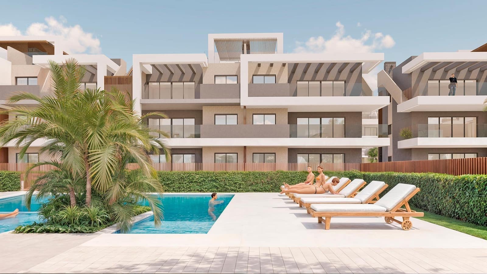 2 Zimmer Apartment zu verkaufen in Pilar de la Horadada mit Pool Garage - 479.900 € (Ref: 9841722)
